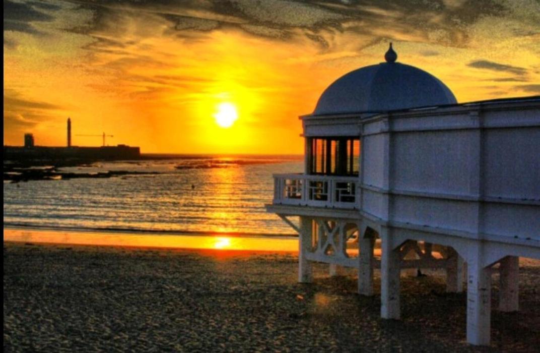 Casa Caleta A 2 Minutos De La Playa Appartement Cádiz Buitenkant foto